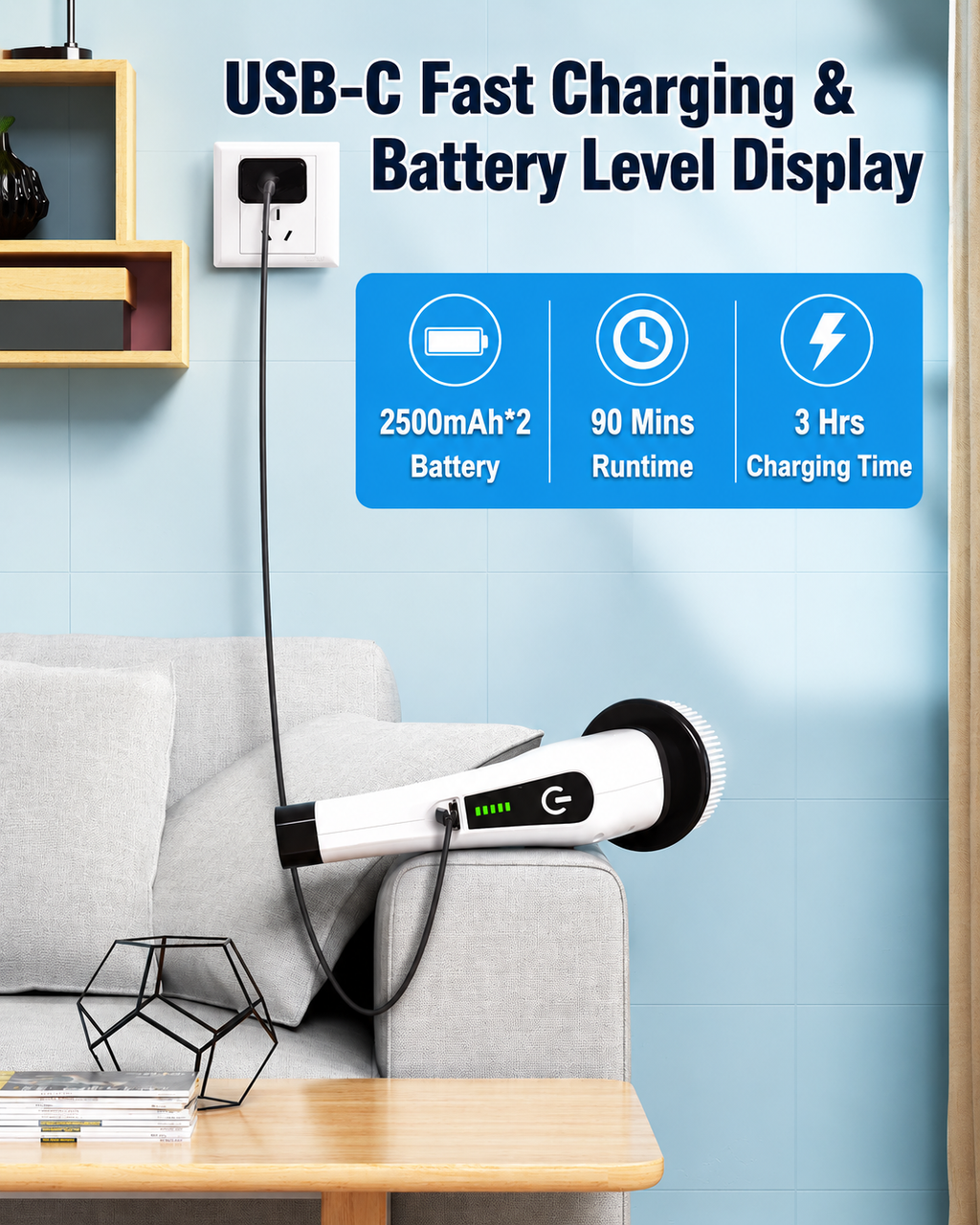 9 in 1 Electric Cleaning Brush