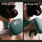 Bionic Heated Neck & Back Massager – 4D Deep Tissue Shiatsu Massage (Green)