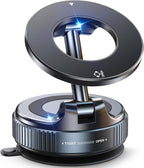 Magnetic Suction Cup Phone Mount for MagSafe – 360° Foldable Car Phone Holder for iPhone 17/16/15/14/13/12 Series