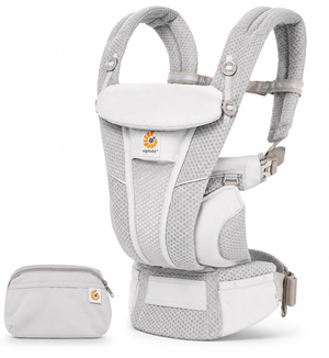 Ergobaby Baby Carrier – SoftFlex Mesh Comfort Carrier (Pearl Grey)