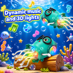 Twist - Jellyfish Musical Bump & Go Toy
