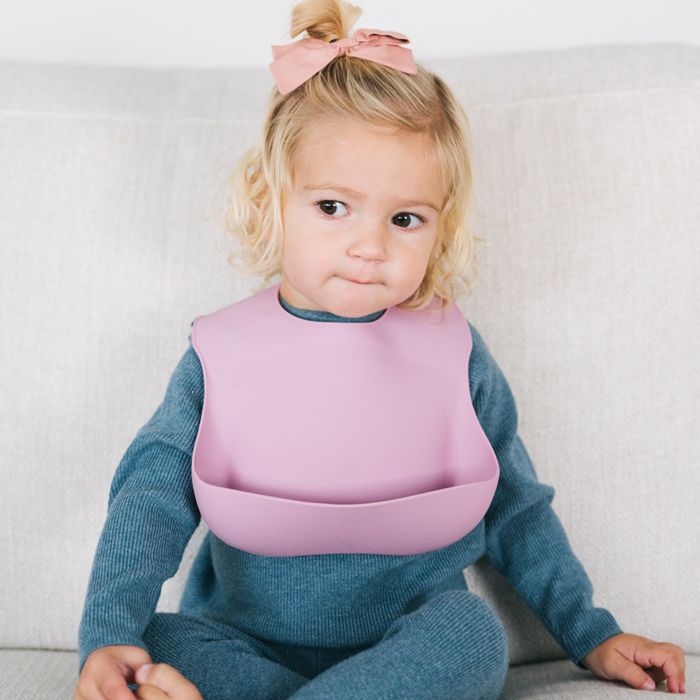 Set of 3 Cute Silicone Baby Bibs for Babies & Toddlers (10-72 Months) Waterproof, Soft, Unisex, Non Messy